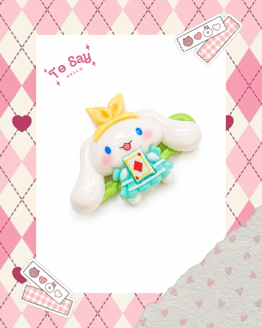 Presilha Alice's Adventures in Wonderland.(Hello Kitty) kawaii - foto 5 - To Say Hello