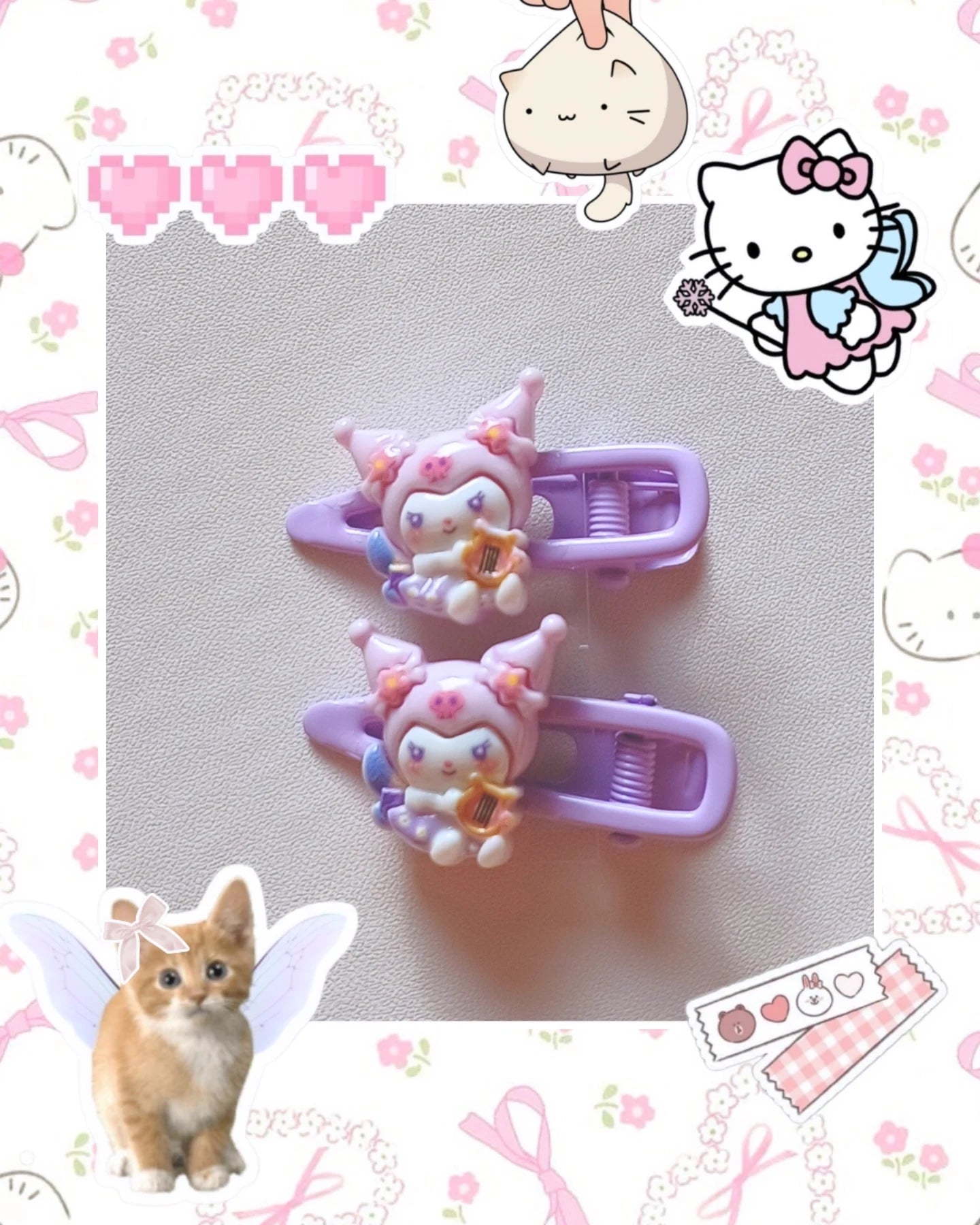 Presilha Turma Hello Kitty