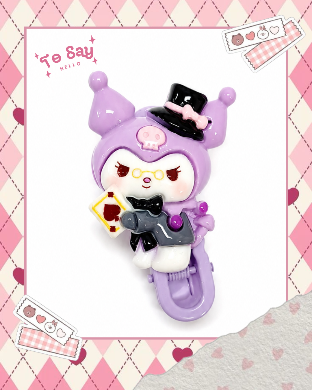 Presilha Alice's Adventures in Wonderland.(Hello Kitty) kawaii - foto 4 - To Say Hello