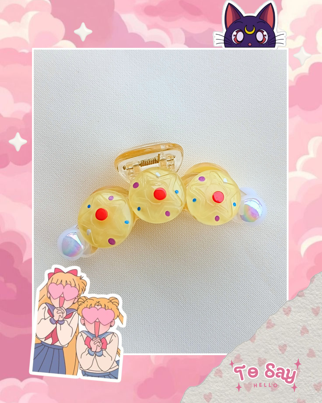 Prendedor Sailor Moon.