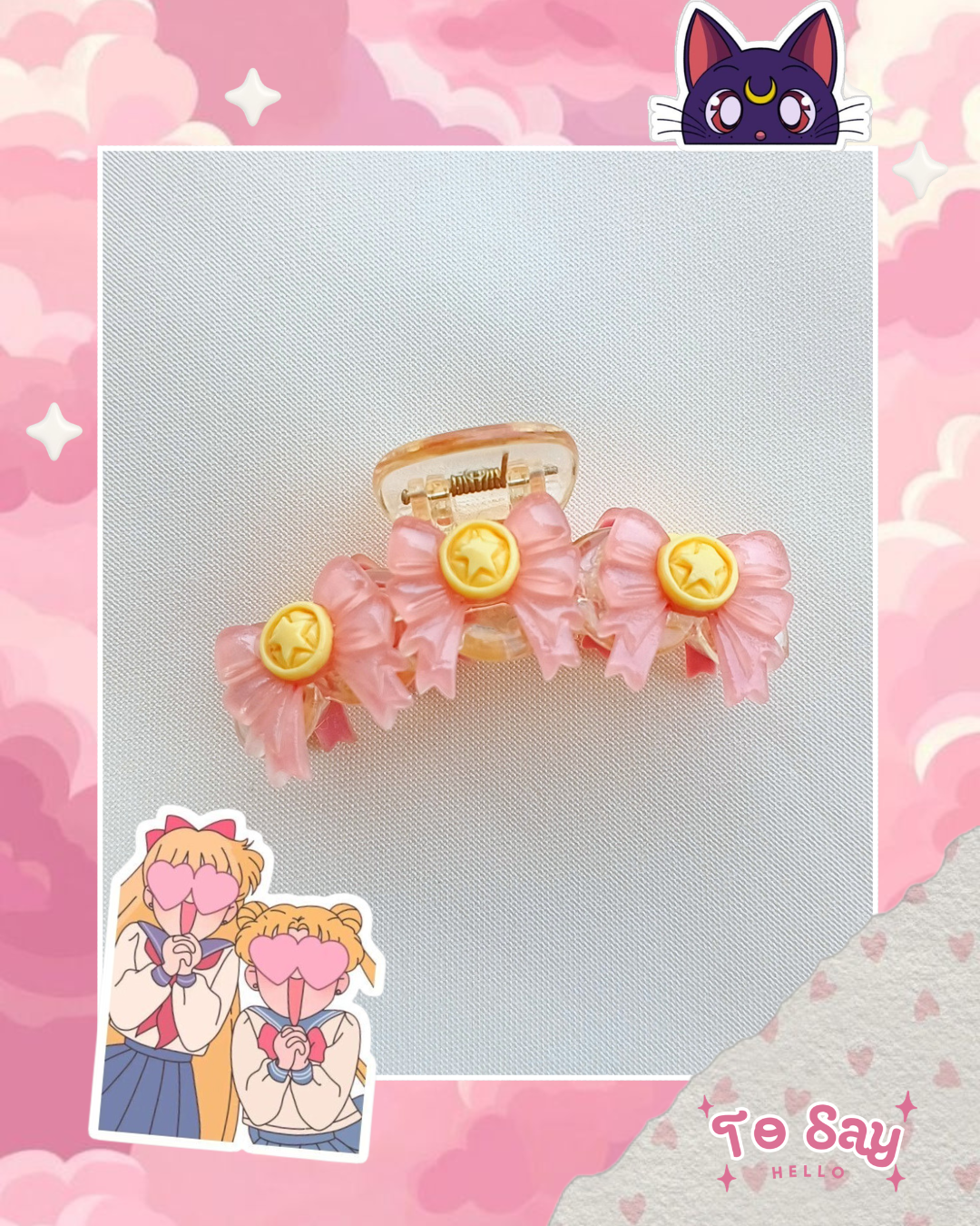Prendedor Sailor Moon.