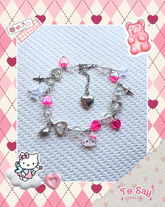 Pulseira Turma da Hello Kitty duo (unidade)