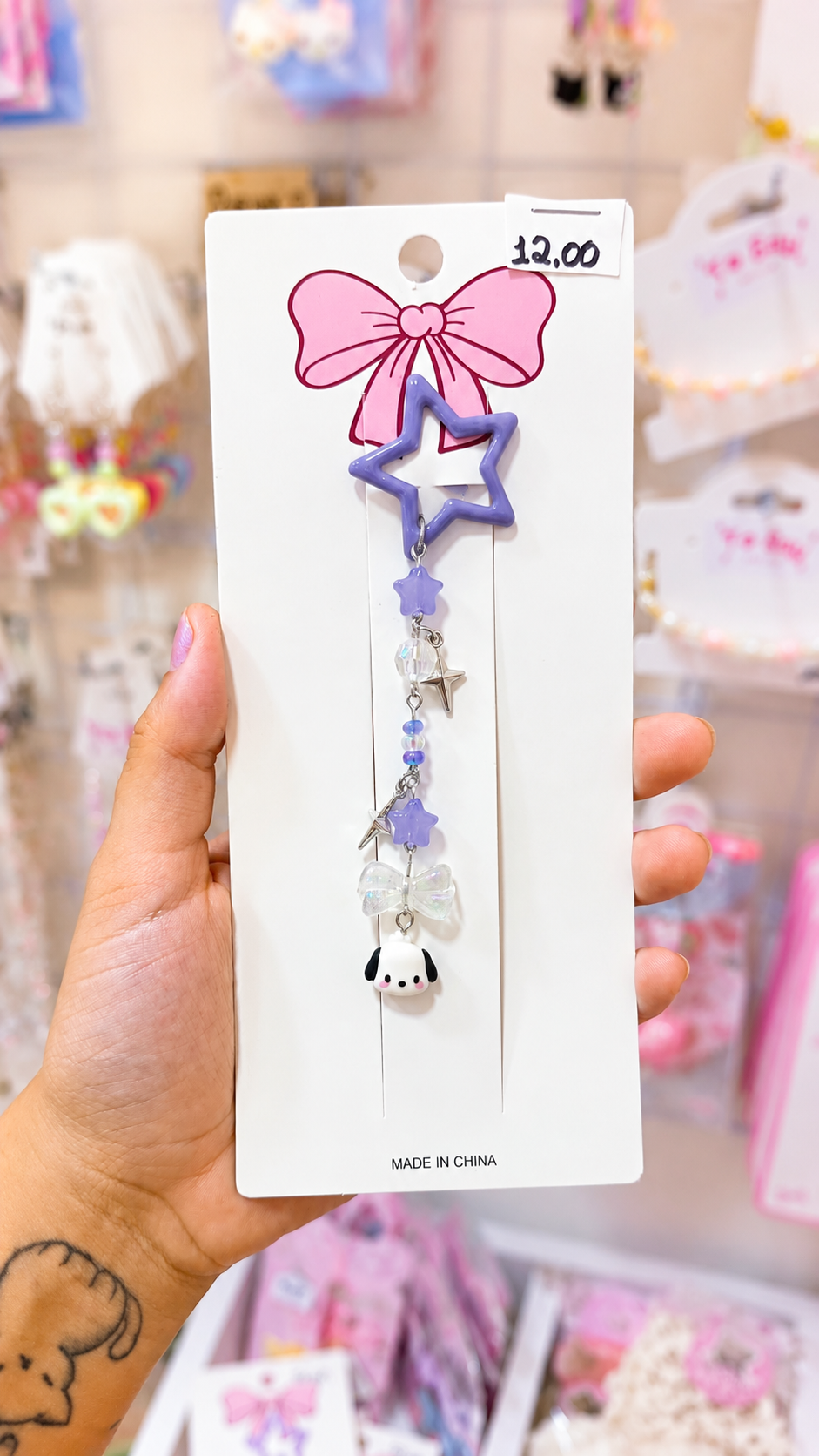 Presilha Estrelinha Sanrio kawaii - foto 4 - To Say Hello