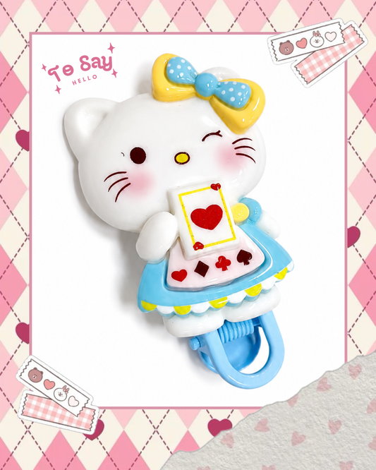 Presilha Alice's Adventures in Wonderland.(Hello Kitty) kawaii - foto 1 - To Say Hello