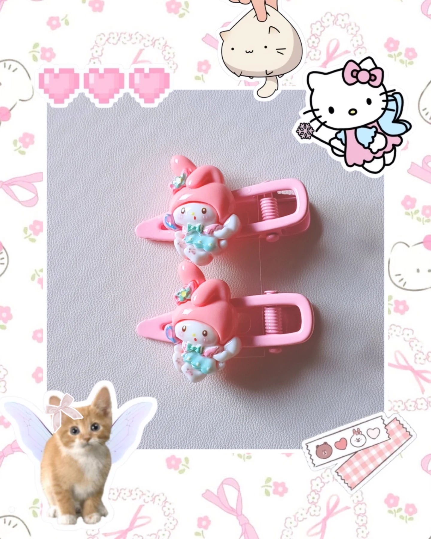 Presilha Turma Hello Kitty