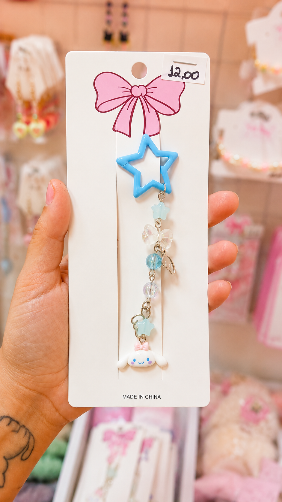 Presilha Estrelinha Sanrio kawaii - foto 7 - To Say Hello