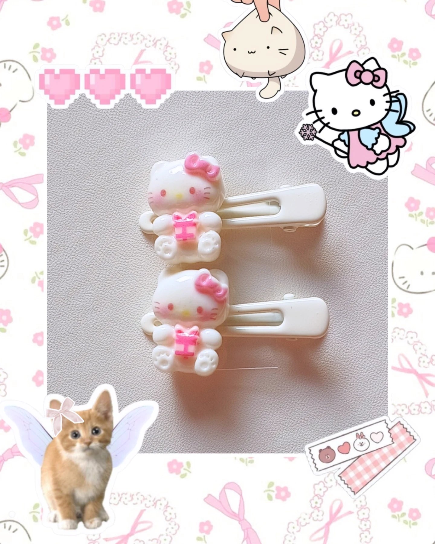 Presilha Turma Hello Kitty