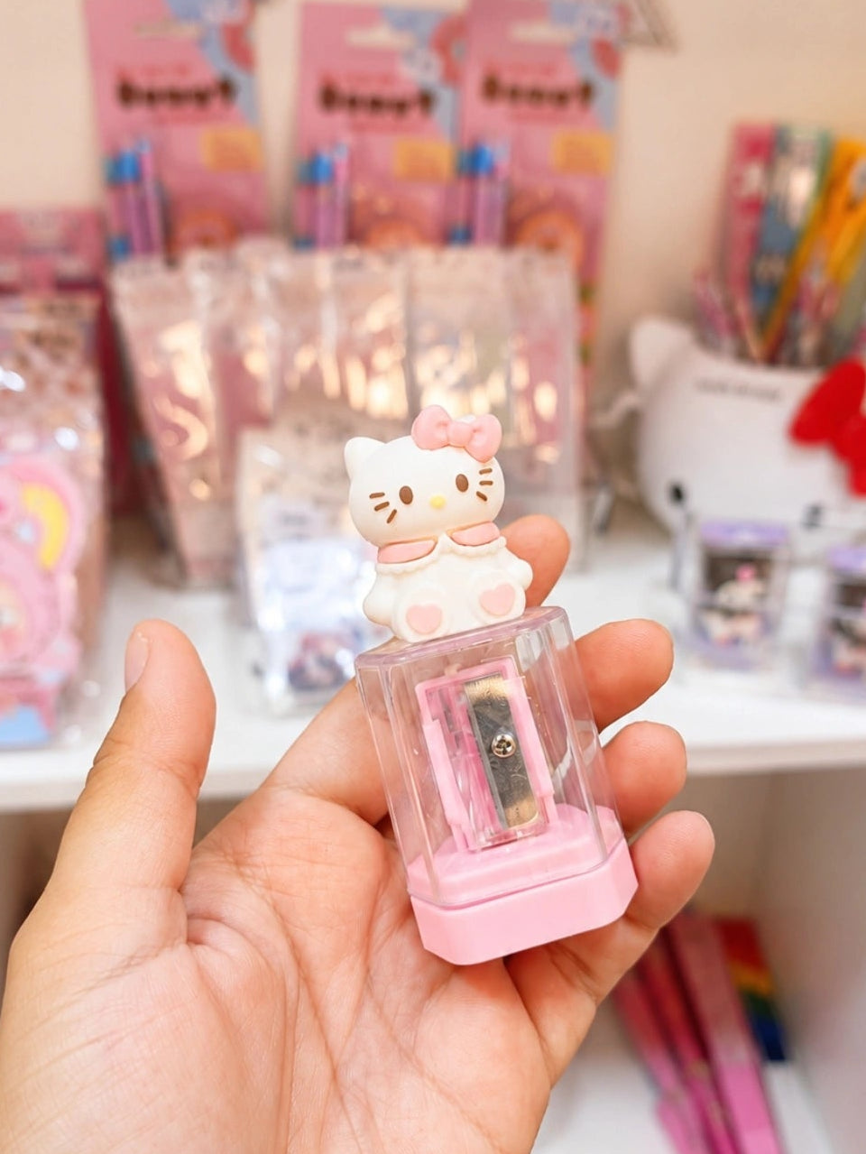 Apontador Hello Kitty.
