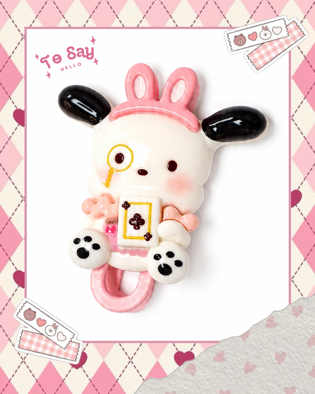 Presilha Alice's Adventures in Wonderland.(Hello Kitty) kawaii - foto 3 - To Say Hello