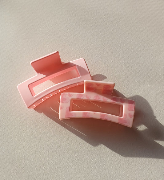 Prendedor de Cabelo Retangular