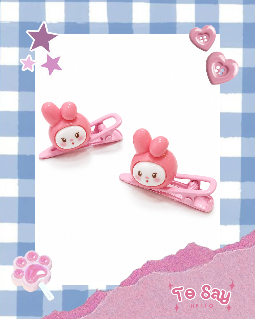Presilha (Turma Hello Kitty) kawaii - foto 1 - To Say Hello