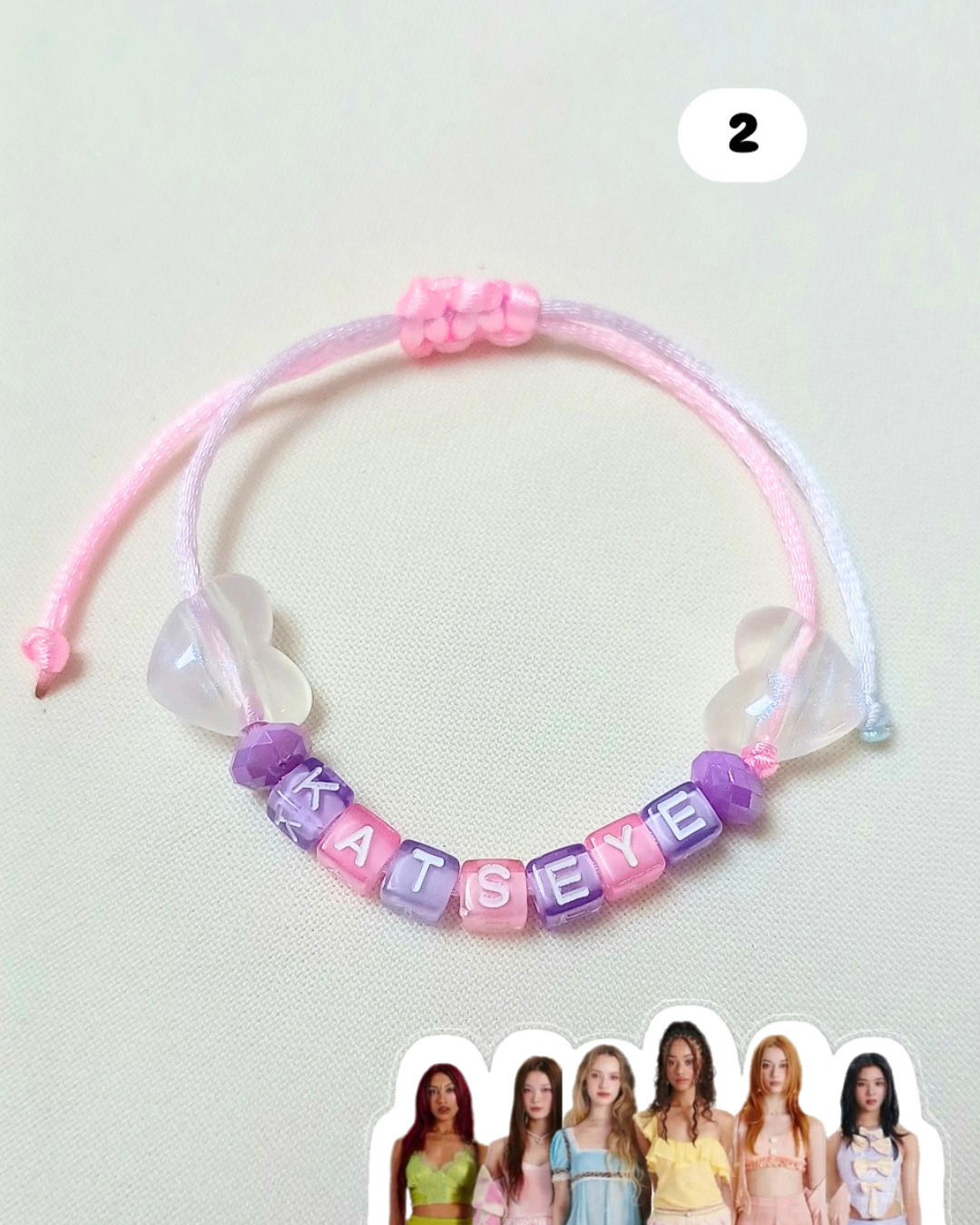 Pulseiras kpop idol/grupo.