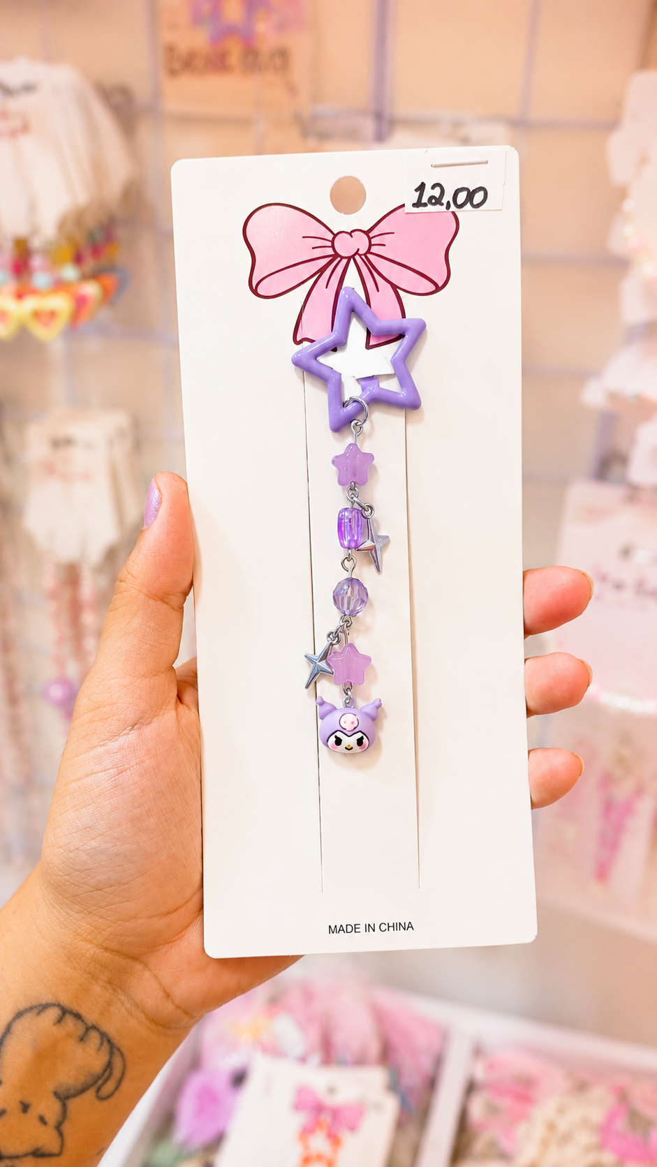 Presilha Estrelinha Sanrio kawaii - foto 3 - To Say Hello