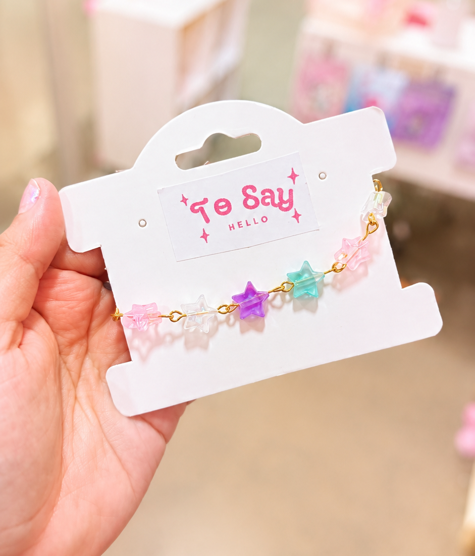 Pulseira Stars kawaii - foto 1 - To Say Hello