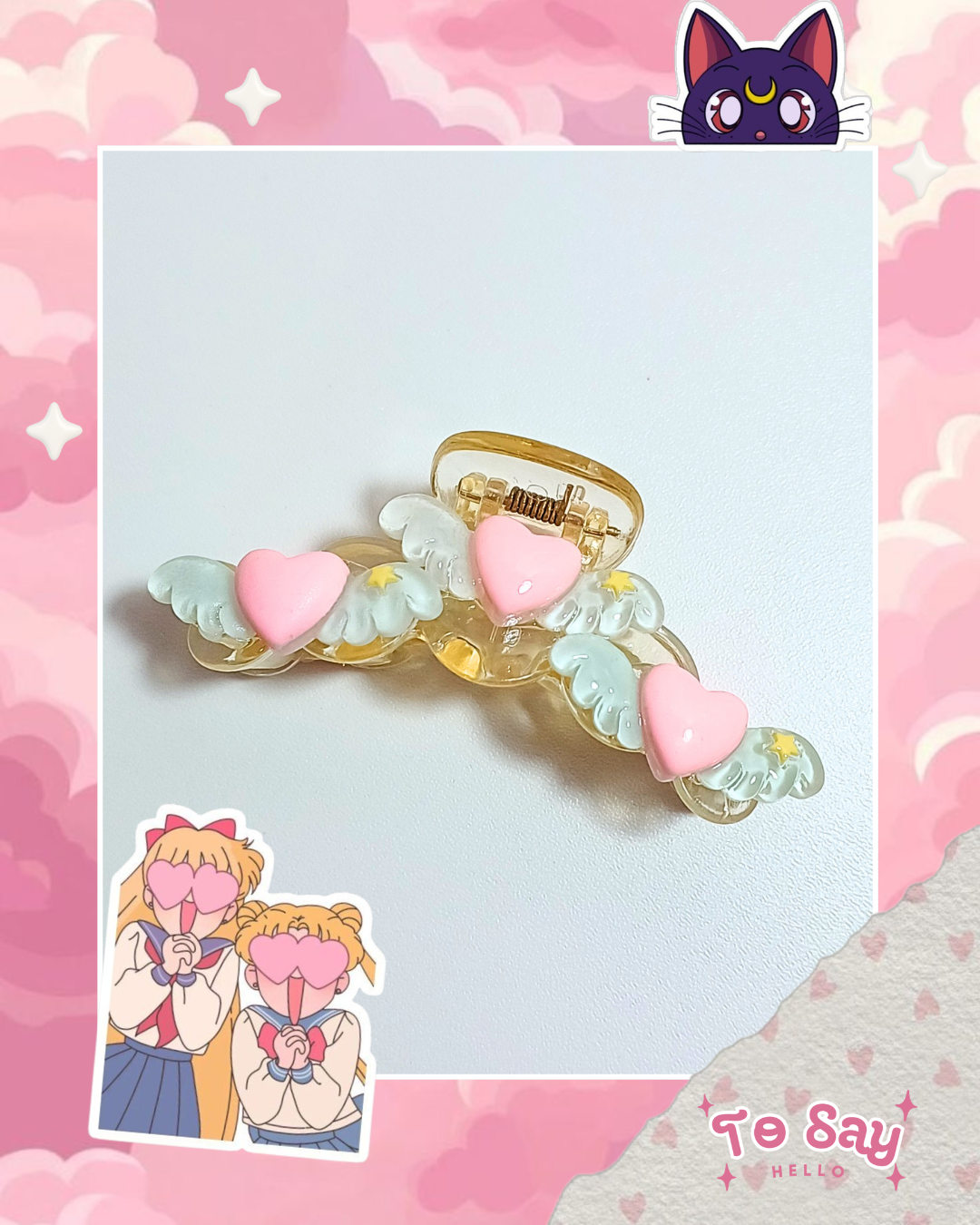 Prendedor Sailor Moon.