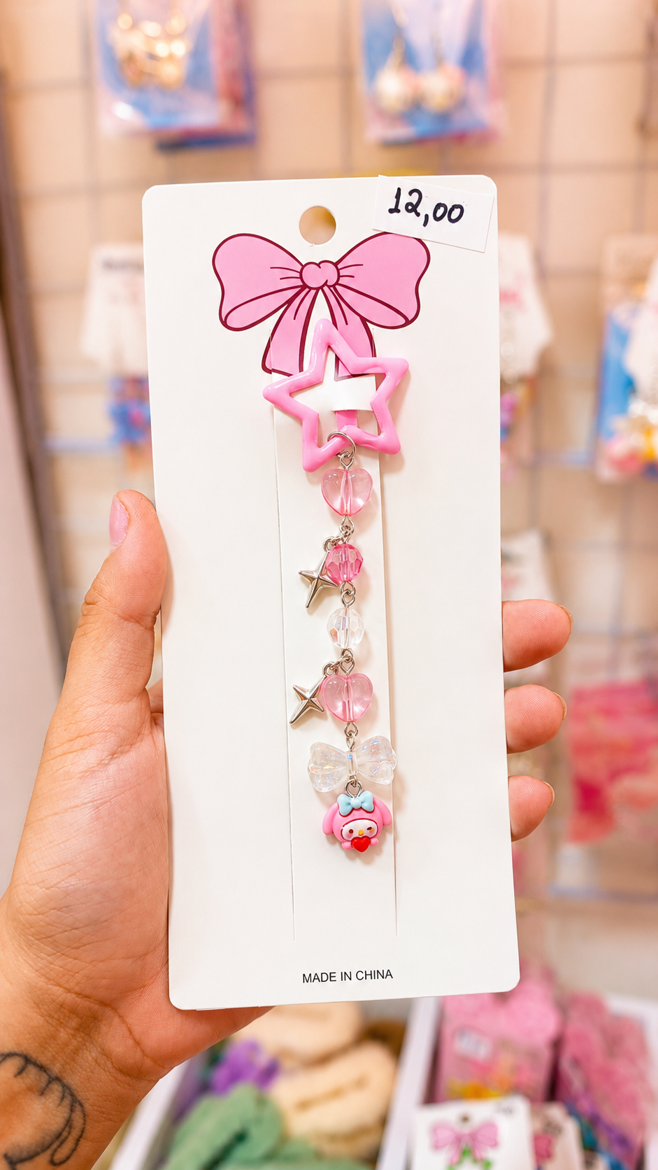Presilha Estrelinha Sanrio kawaii - foto 6 - To Say Hello