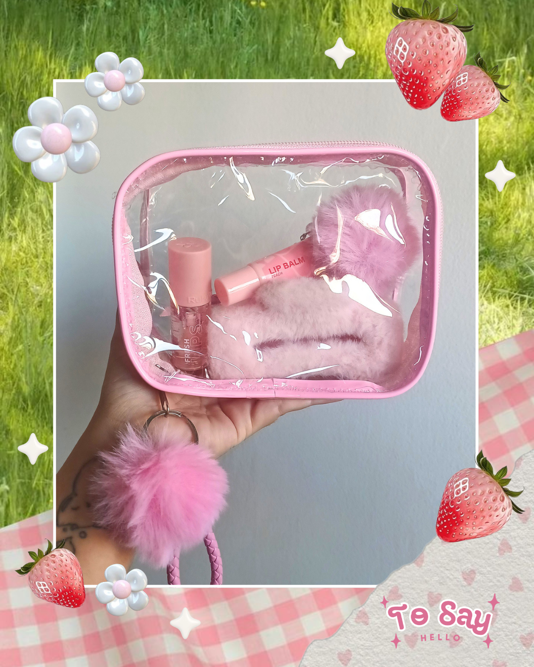 Necessaire Cristal (rosa)