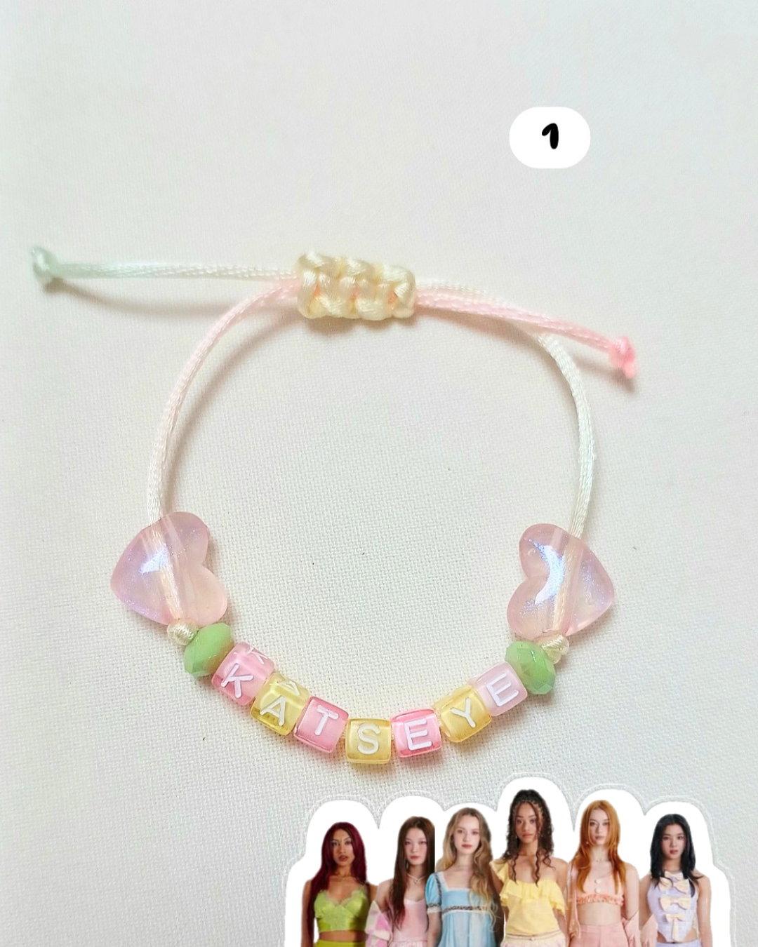 Pulseiras kpop idol/grupo.