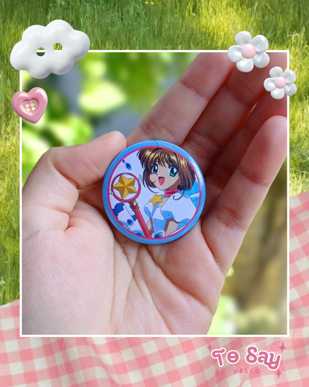 Bottons Sakura Card Captors