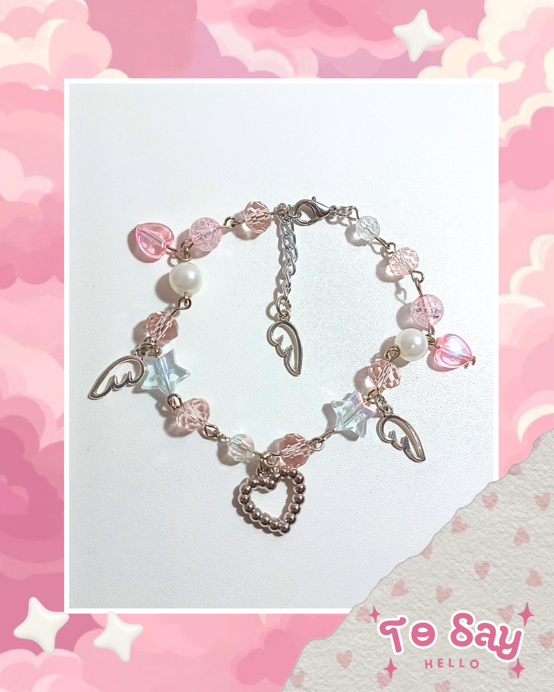 Pulseira Angel (Rosa)